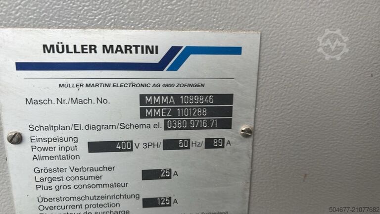 Engrapadora MÜLLER MARTINI Sammelhefter Bravo Plus
