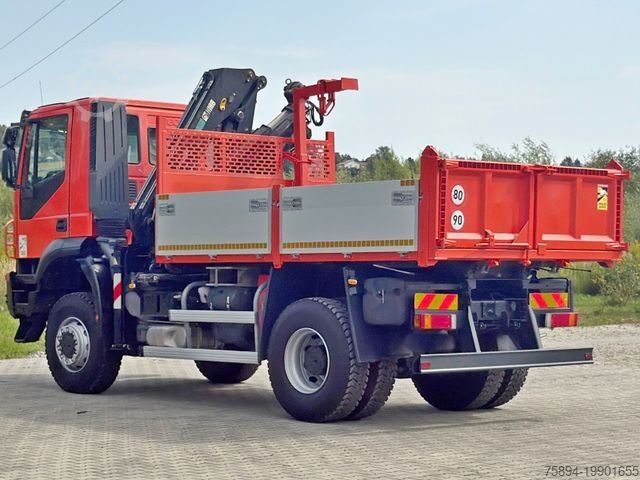 Autožeriav IVECO TRAKKER 190T36 * HIAB 111 ES-2 HIDUO * 4x4 * TOP