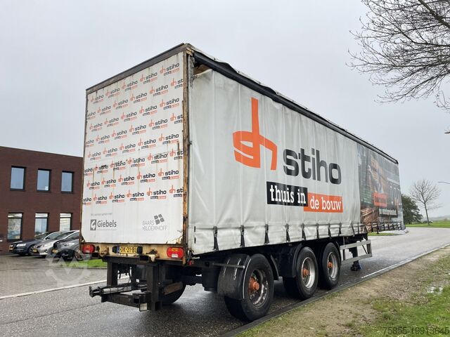 Polu niski utovarivač SYSTEM TRAILER Tautliner Kooiaap / Steering / Liftaxle / NL Tr...
