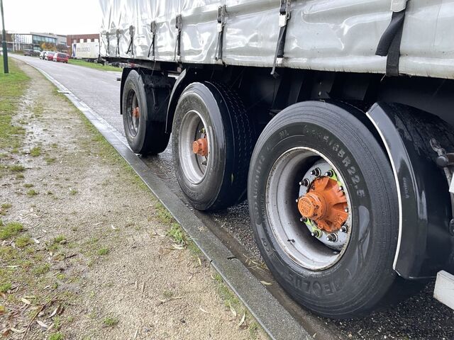 Polu niski utovarivač SYSTEM TRAILER Tautliner Kooiaap / Steering / Liftaxle / NL Tr...