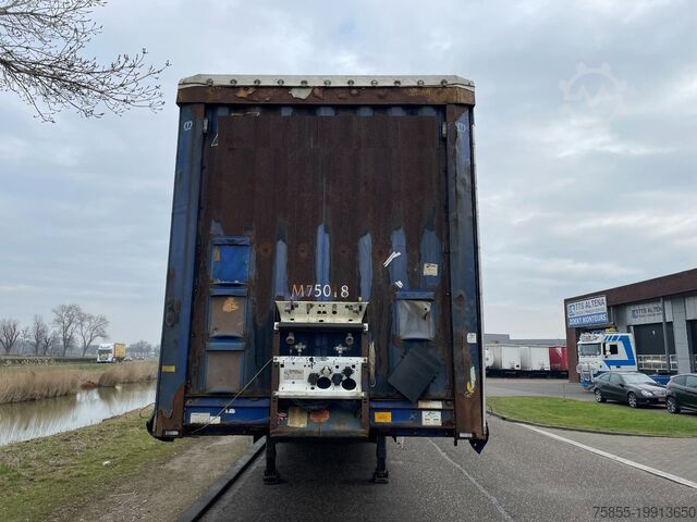 Curtain sided Krone SD 3-Axle Mega / BPW Axles / NL Trailer