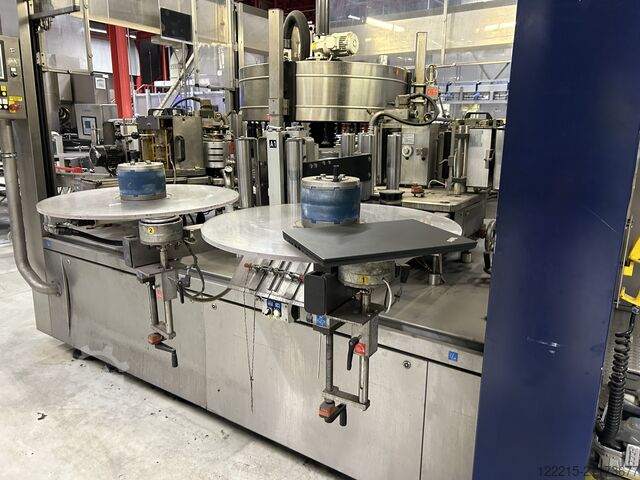 Krones Contiroll etykieciarka na klej na gorąco (2008) Krones Heißleimetikettierer