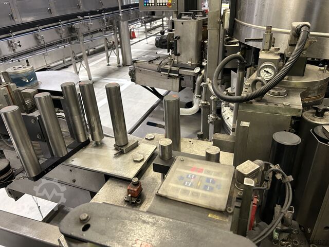 Krones Contiroll etykieciarka na klej na gorąco (2008) Krones Heißleimetikettierer