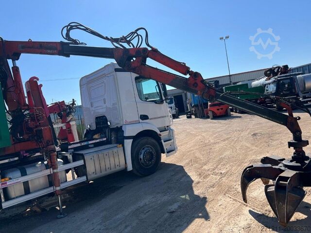 Kontejner sa kukom CONTAINER SCARRABILE USATO A CIELO APERTO CON GRU