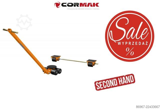 Juego de rodillos de transporte CORMAK WL3+WF3 (udźwig 6 ton)