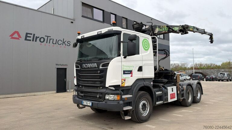 Venjulegur SZM Scania R580 (EURO 6 / FRENCH TRUCK / BIG HUB / 6X4 / T...