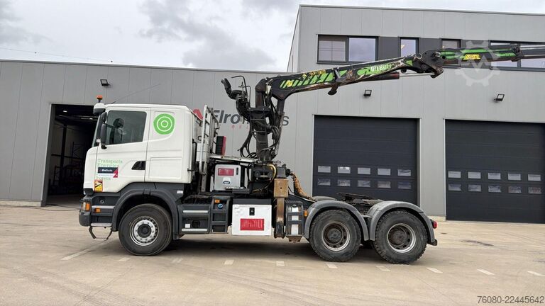 Venjulegur SZM Scania R580 (EURO 6 / FRENCH TRUCK / BIG HUB / 6X4 / T...