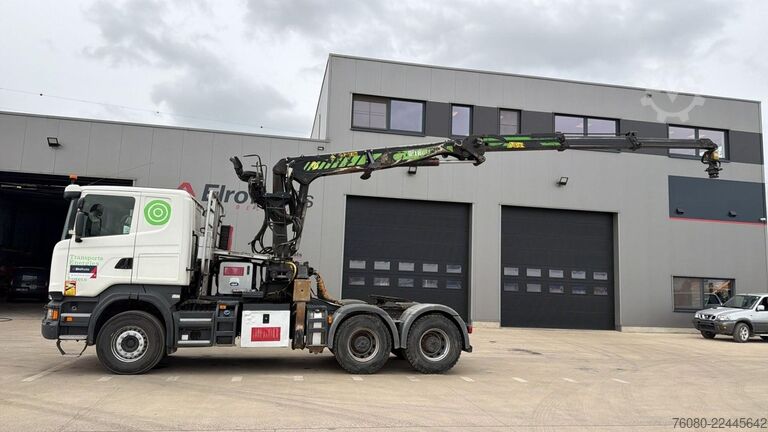 Venjulegur SZM Scania R580 (EURO 6 / FRENCH TRUCK / BIG HUB / 6X4 / T...