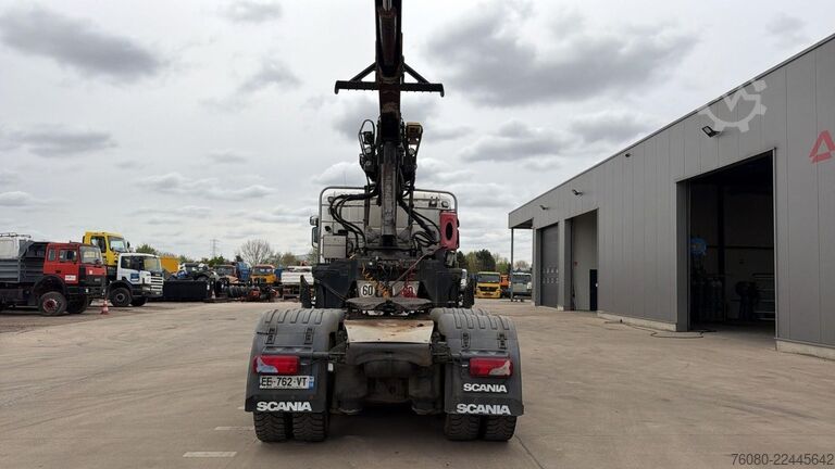 Venjulegur SZM Scania R580 (EURO 6 / FRENCH TRUCK / BIG HUB / 6X4 / T...