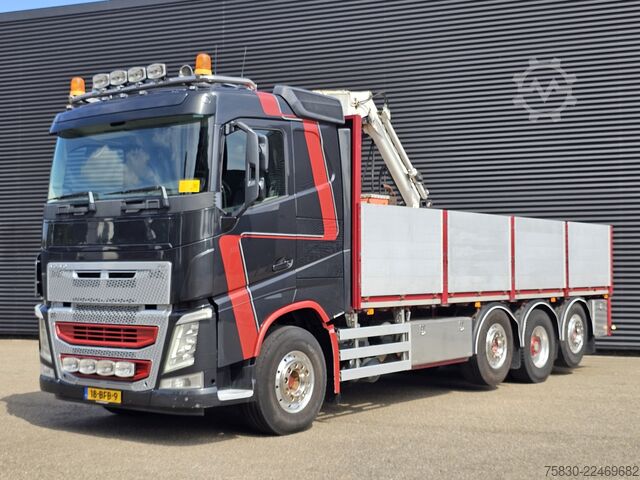 Laadimisplatvorm Volvo FH 500 8x2*6  KENNIS CRANE / KRAN