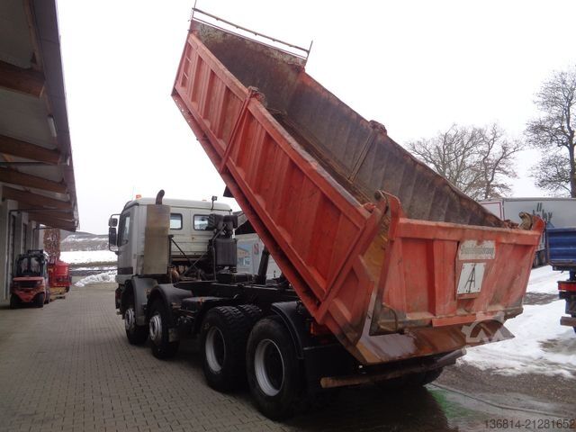 Camión volquete MERCEDES-BENZ Actros 3240 8x4 Blatt Meiller 3-S-Kipper