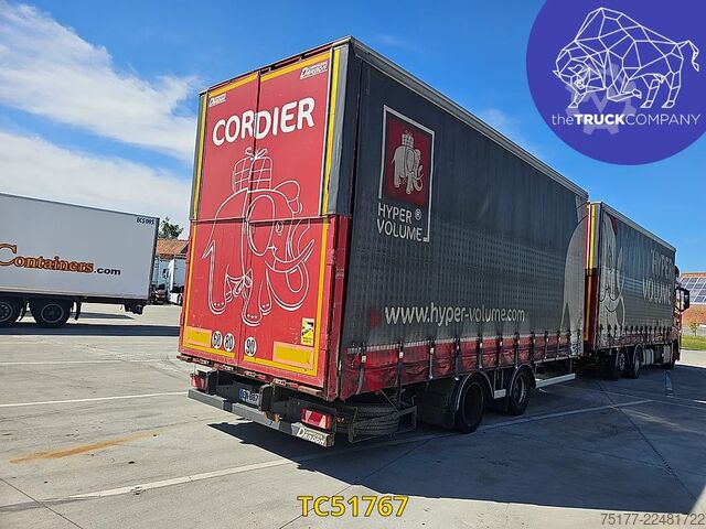 Rennandi presenningar Fruehauf PLSC