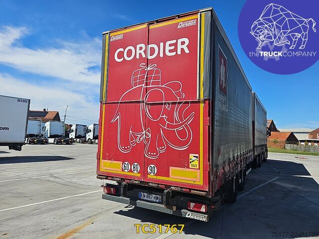 Rennandi presenningar Fruehauf PLSC