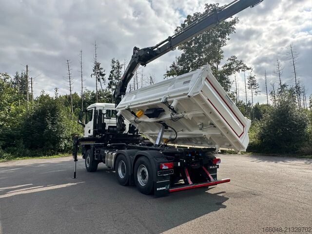 Xe ben có cần cẩu MAN TGS 28.440 MAN TGS 28.440 6x4-4/3-Seiten- Kippe...