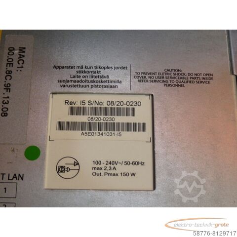 Siemens íhlutur Siemens 6AV7872-0BF30-0AC0 Simatik Panel PC 677B SN: VPW7857747 gebraucht - Top Zustand -