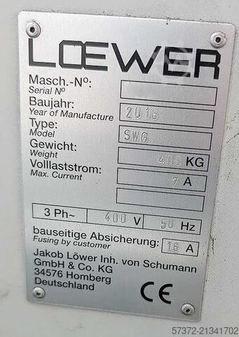 Машина за смилане Loewer SWG