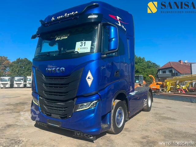 Roll-off tipper truck Iveco Stralis 510/S-Way/Intarder/Standklima/TÜV:04.27
