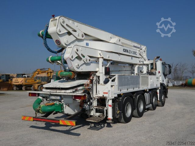 φορτηγό αντλίας σκυροδέματος Iveco TRAKKER 450
