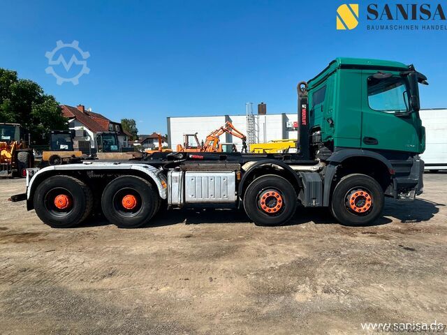 φορτηγό γερανός roll-off Mercedes-Benz Arocs 3251/Retarder/ HIAB/8x4/26T