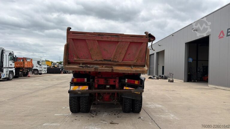 3-sidig tipp MAN 35.402 (8X6 / 3 PONTS / LAMES / BIG AXLE / 6 CY...