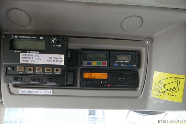 Pengangkutan dalam peti sejuk/beku Volvo FL 240 | Carrier SUPRA 950Mt / Bi-temp | 3 Comp...