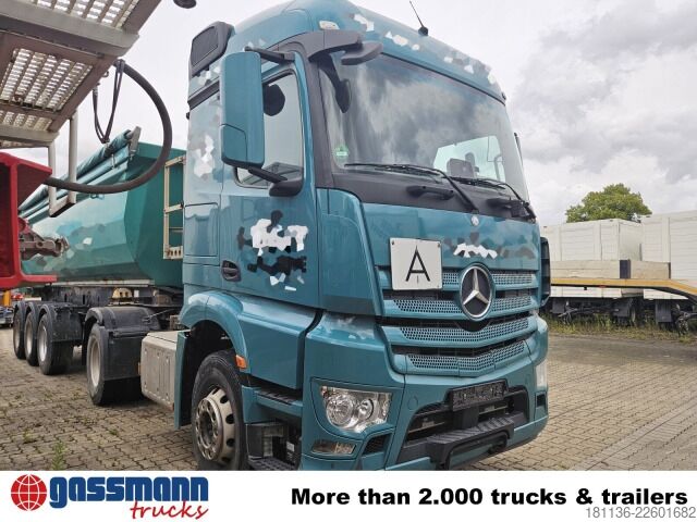 Tracteur routier standard Mercedes-Benz Actros 1845 LS 4x2, Kipphydraulik
