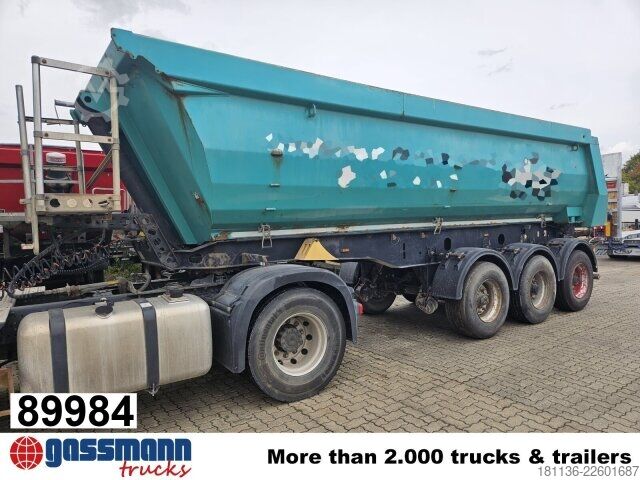 Semi-remorque benne Meiller TR3, Stahlmulde
