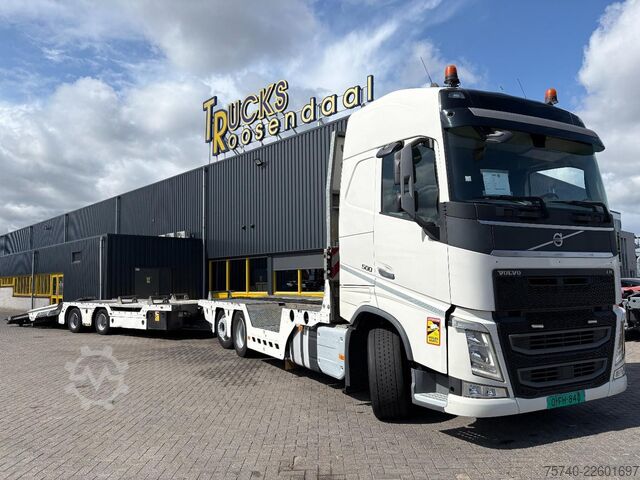 Autovedu kaubik Volvo FH 500 + HYDRAULISCHE PLATEAUS + LIER + REMOTE ...