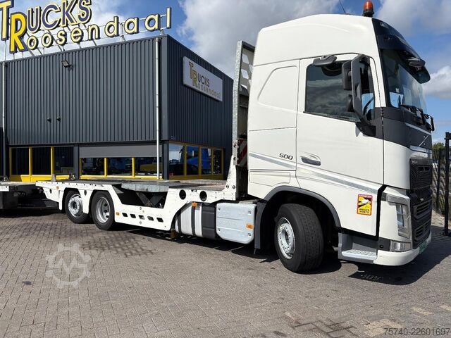 Autovedu kaubik Volvo FH 500 + HYDRAULISCHE PLATEAUS + LIER + REMOTE ...