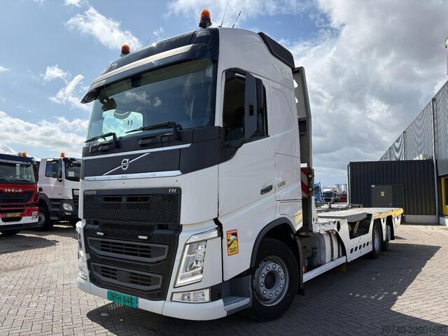 Furgon transport auto Volvo FH 500 + HYDRAULISCHE PLATEAUS + LIER + REMOTE ...