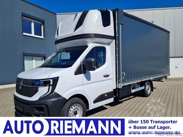 Curtain sider van Renault Master 35 Pritsche Schlafkab Schiebe Plane 10 Pal LUFTFEDER