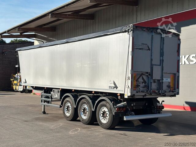Tipper semitrailer STAS S300CX Kipper *Getreideschieber*Liftachse* ZV*