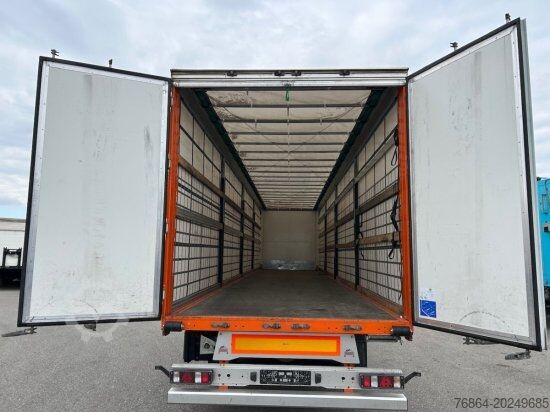 Åpen semitrailer med presenning BERGER SAPL 24 LTN LIGHT, 5730 KG, 1A LIFT, 3A GELENKT
