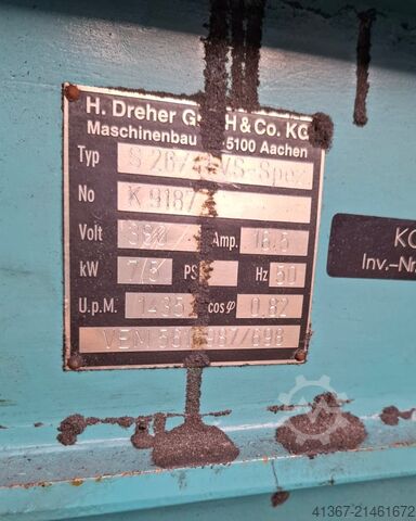 Fraises à découper Dreher S 26-41 SV