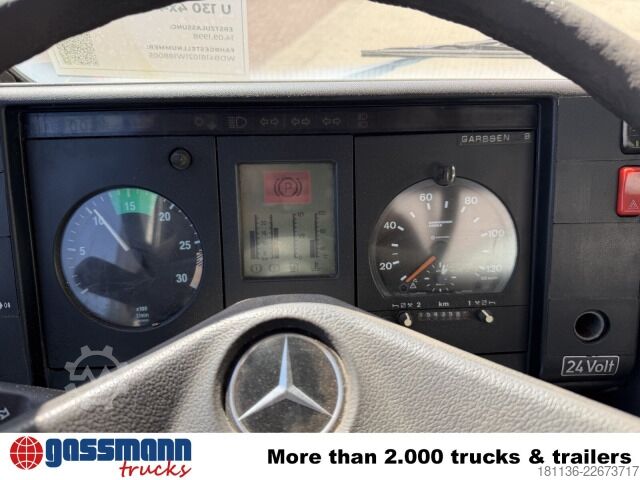 Specializētais kravas auto Unimog U 130 4x4, Kipper, Zapfwelle vorne+hinten,
