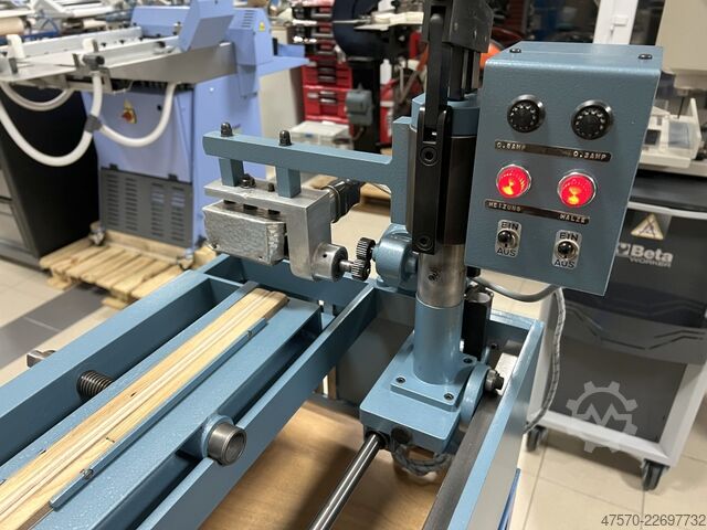 Bokskantforgyllingsmaskin Leonhard Kurz Model H Book Edge Gilding Machine