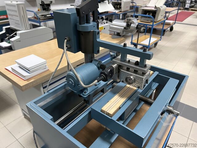 Bokskantforgyllingsmaskin Leonhard Kurz Model H Book Edge Gilding Machine