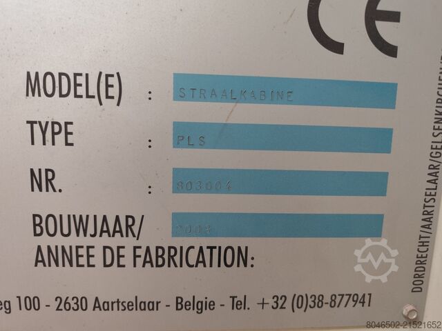 Pískovací kabina Straaltechniek 4a1-pls