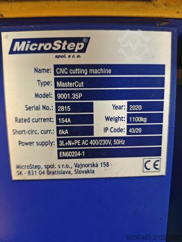 Macchina da taglio al plasma MicroStep 9001.35P