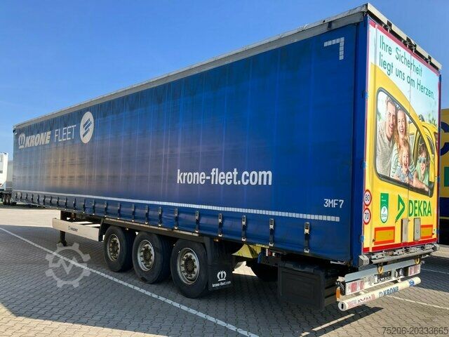 Отворено полуремарке с брезент Krone Profi Liner SDP 27 eLB4-CS