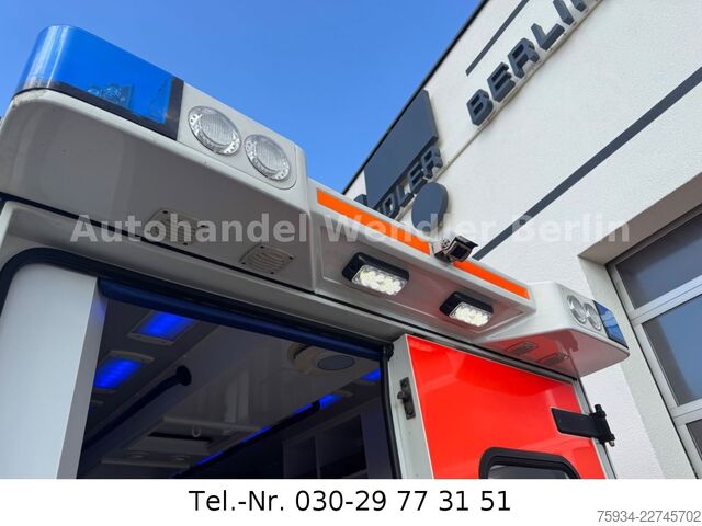Samochód strażacki MERCEDES-BENZ Sprinter 516 CDI RTW Fahrtec Trage & Sessel