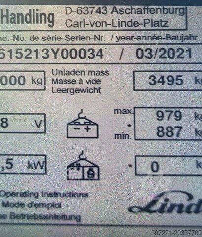Preparatori ordini verticali Linde V 48 3 Stück Paketpreis 56h, 237h, 1699h