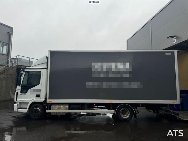 Kofer Iveco 75-210 4x2 Box Truck with Lift WATCH VIDEO