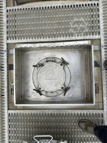 Contenedor cisterna Van Hool 34.600L / 1-comp. + baffles / 20FT swapbody / U...