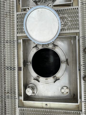Contenedor cisterna Van Hool 34.600L / 1-comp. + baffles / 20FT swapbody / U...