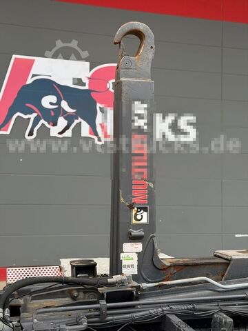 Kanca kasalı yük kamyonu (roll-off) SCANIA R 380 HIAB-Ladekran und ARK, Liftachsen 2+4