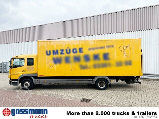 Kamion s sandukom Mercedes-Benz Atego 1224 L, Möbelkoffer, Dautel LBW, 42 cbm