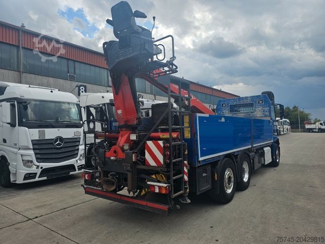 Veokile paigaldatud kraana MERCEDES-BENZ Antos 2551 * FASSI KRAN 20M * ACC * KLIMA