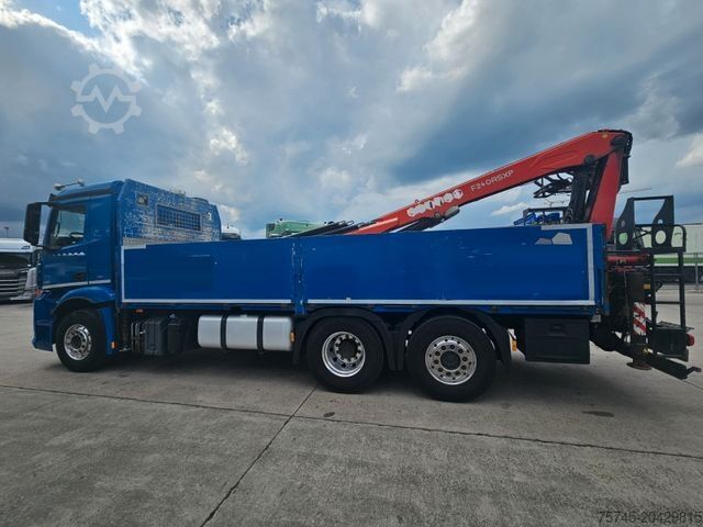 Veokile paigaldatud kraana MERCEDES-BENZ Antos 2551 * FASSI KRAN 20M * ACC * KLIMA