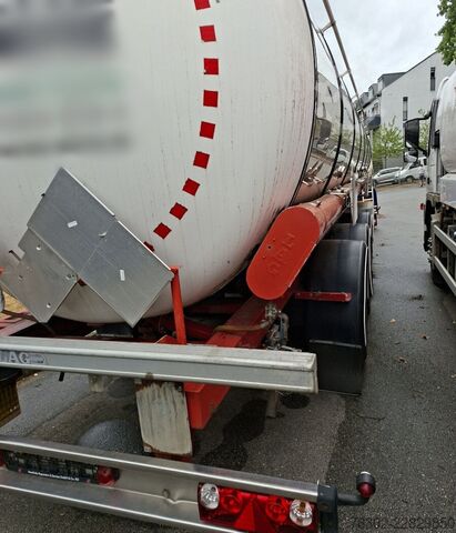 Tankflutningavagn hálfsleði LAG LAG GSA 24  36.000 Liter 4 Kammern